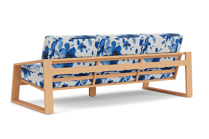 Lloyd Flanders - Pursuit Sofa In Toffee Cream Finish With Watercolor Blossom Capri Fabric - 452055188672 view 2
