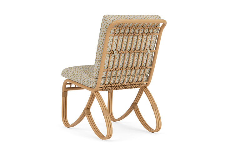 Lloyd Flanders - Riviera Armless Dining Chair In Camel Finish With Bebot Sisal Fabric - 2780071522048 view 2