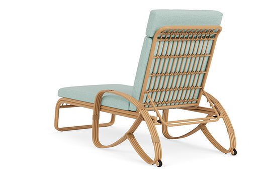 Lloyd Flanders - Riviera Chaise In Camel Finish With Demo Mist Fabric - 278020152066 view 2
