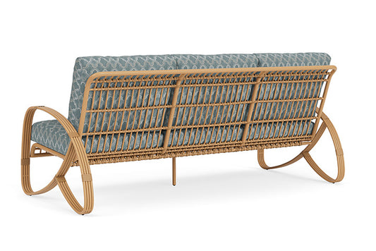 Lloyd Flanders - Riviera Sofa In Camel Finish With Luna Mist Fabric - 2780551522070 view 2