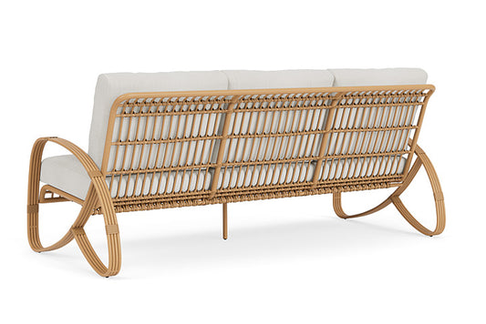 Lloyd Flanders - Riviera Sofa In Camel Finish With Rollo Linen Fabric - 2780551522020 view 2