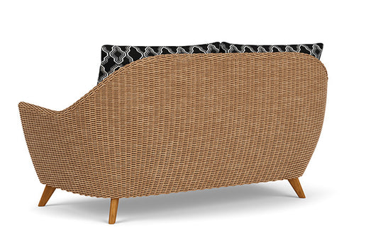 Lloyd Flanders - Tobago Loveseat In Hyacinth Finish With Luna Onyx Fabric - 4260500932071 view 2