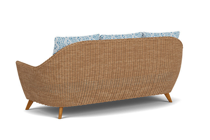 Lloyd Flanders - Tobago Sofa In Hyacinth Finish With Aman Capri Fabric - 4260550931800 view 2