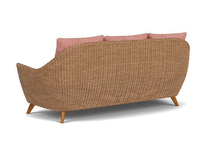 Lloyd Flanders - Tobago Sofa In Hyacinth Finish With Friendly Carnival Fabric - 4260550932043 view 2