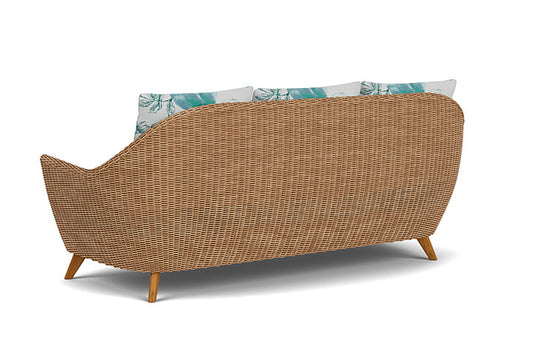 Lloyd Flanders - Tobago Sofa In Hyacinth Finish With Serena Floral Mist Fabric - 4260550932078 view 2