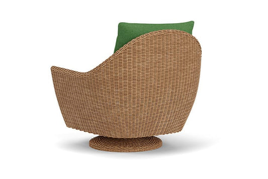 Lloyd Flanders - Tobago Swivel Rocker Lounge Chair In Hyacinth Finish With Seadog Botanical Fabric - 4260810932066 view 2
