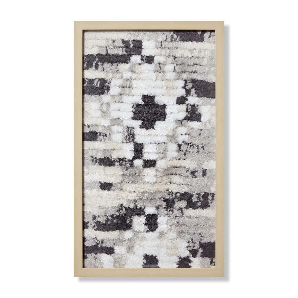 Loloi - Gobi Grey / Ivory 1-6in X 2-2in Wall Art - AW0294GOBIXGYIVZ360 veiw 1