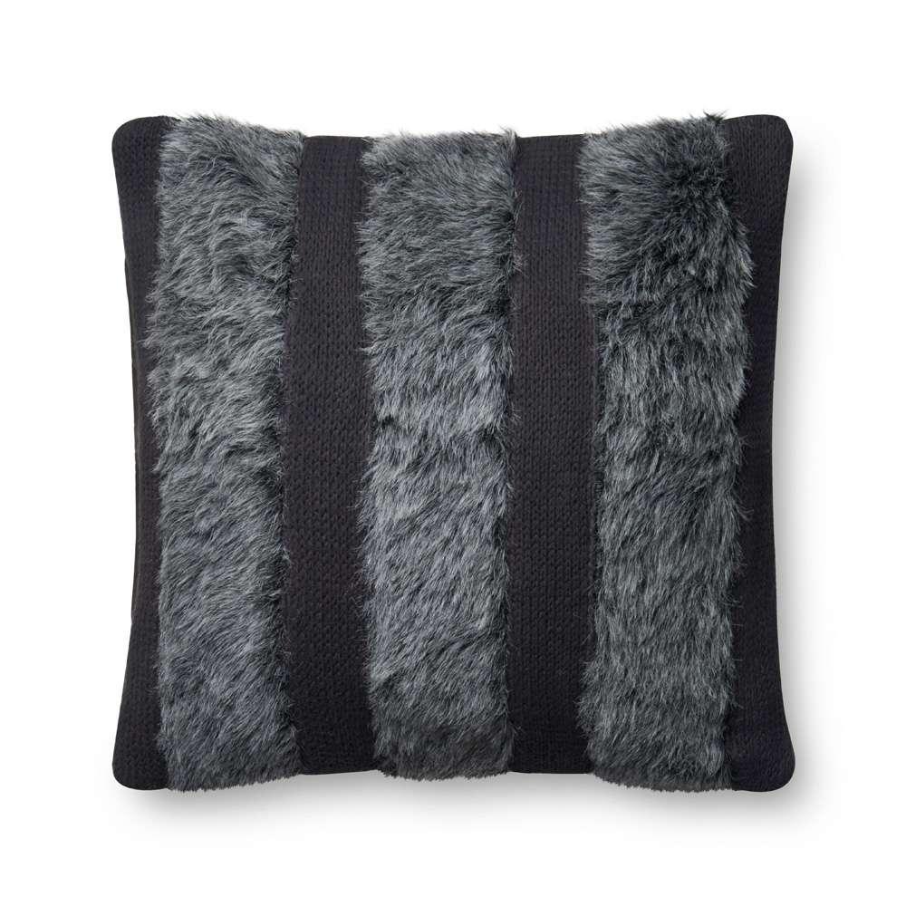 Loloi - P0519 Grey 13in x 21in Cover w/Poly Pillow - PSETP0519GY00PIL5 veiw 1