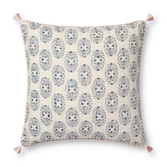Loloi - PLL0115 Pink / Multi 22 x 22 Cover Only Pillow - P019PLL0115PIMLPIL3 veiw 2
