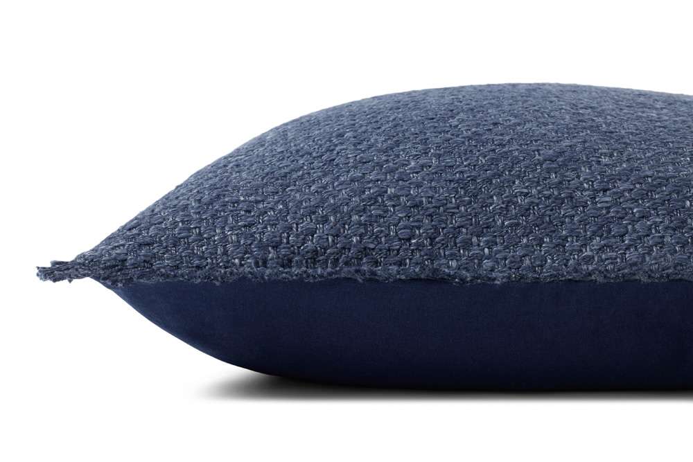 Loloi - PLL0121 Navy 22 x 22 Cover w/Poly Pillow - PSETPLL0121NV00PIL3 veiw 2