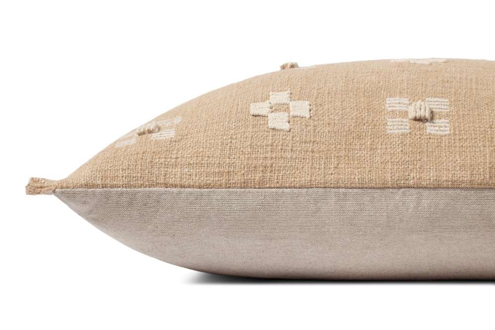 Loloi - PLL0122 Natural 13 x 21 Cover w/Down Pillow - DSETPLL0122NA00PIL5 veiw 2