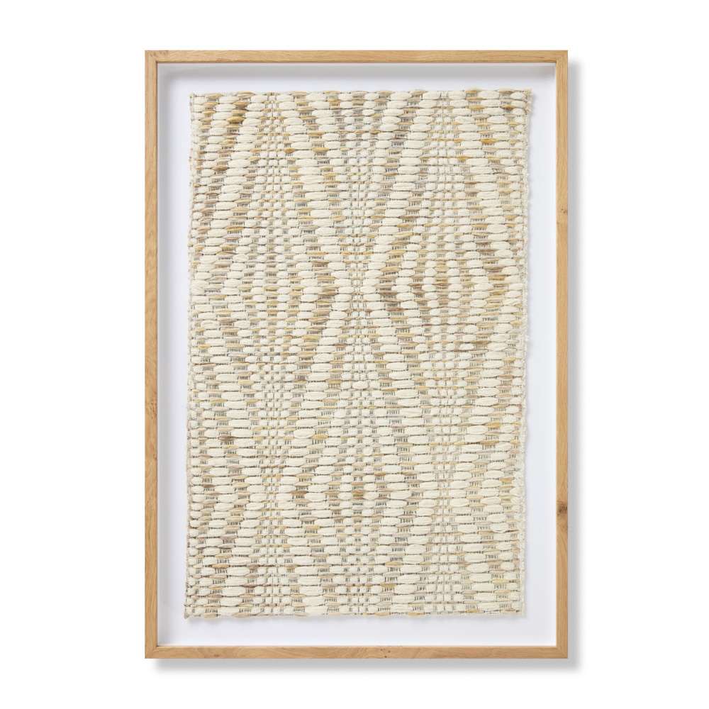 Loloi - Scandia Ivory / Multi 3-7in X 2-6in Wall Art - AW0334SCANXIVMLZ276 veiw 1