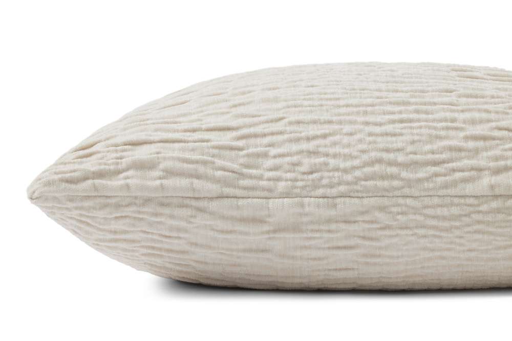 Loloi - Silver 16 x 26 Cover Only Pillow - P027PLL0097SI00PI15 veiw 2