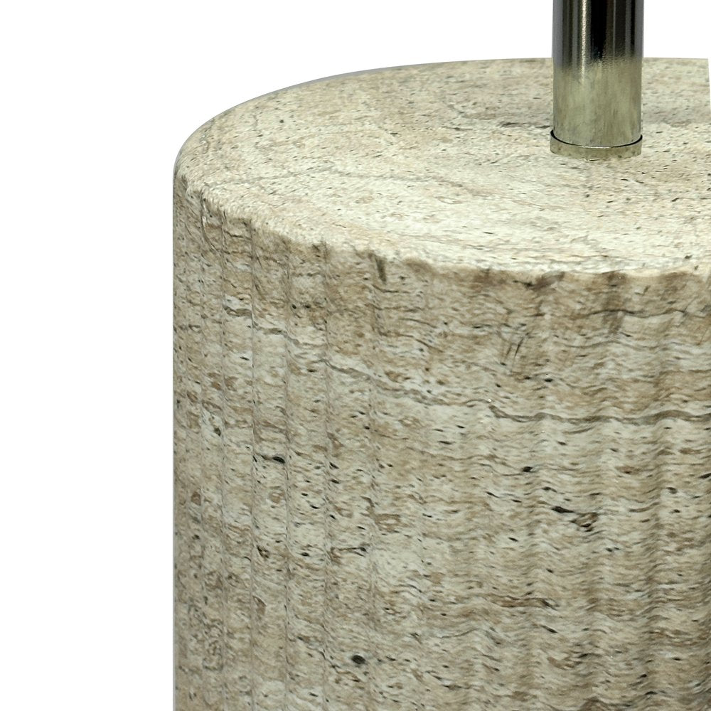 Lux Lighting - Athens - 35" Table Lamp - Aged Stone Finish (Set of 2) - LUX-165-STONE view 3