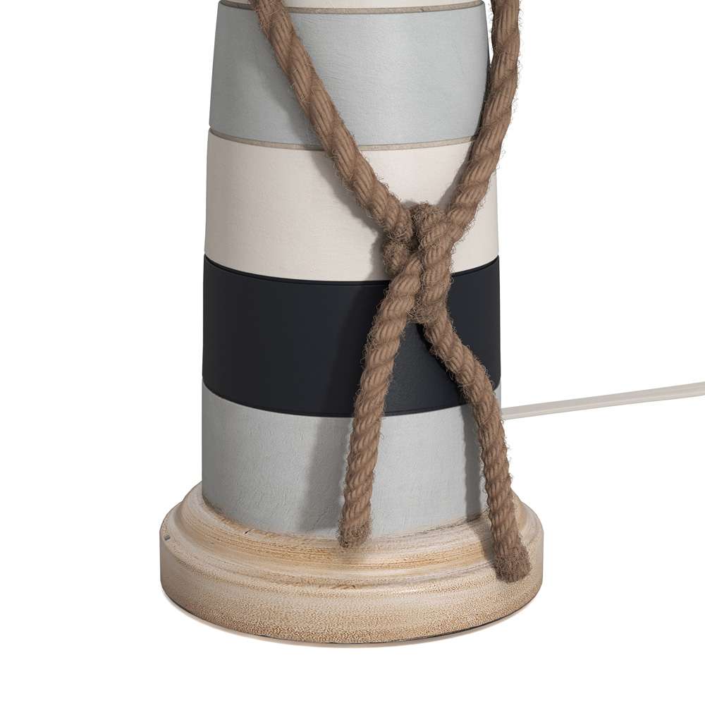 Lux Lighting - Buoy 27in Poly Coastal Table Lamp, Tri-color, (Set of 2) - LUX-52076-TRI veiw 6