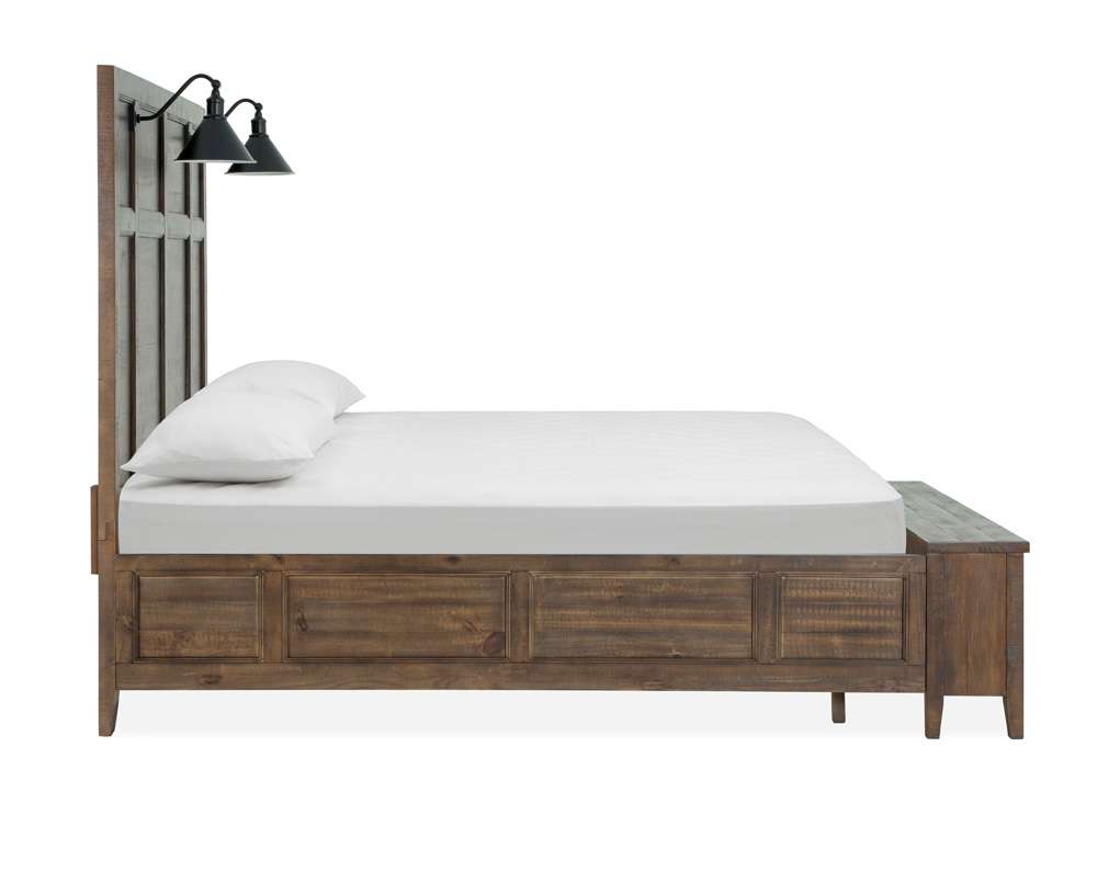 Magnussen - Bay Creek Complete California King Lamp Panel Storage Bed - B4398-79B veiw 3