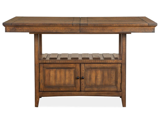 Magnussen - Bay Creek Toasted Nutmeg Extendable Counter Height Dining Table - D4398-42 view 2