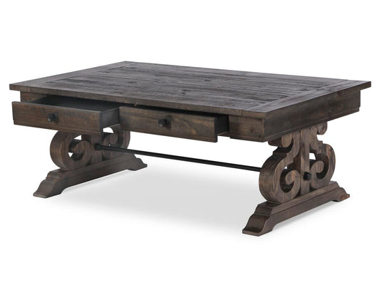 Magnussen - Bellamy Peppercorn Rectangular Cocktail Table With End Table - T2491-43KIT4 view 2