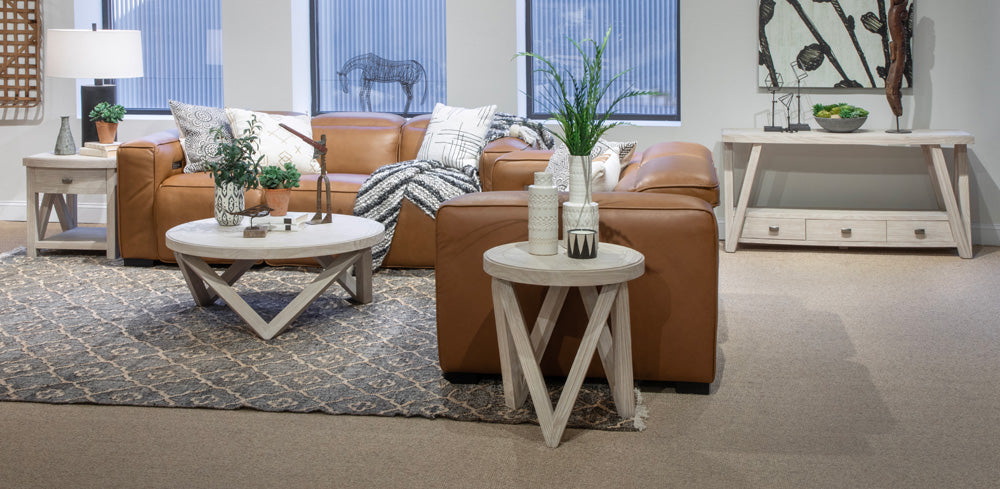 Magnussen - Bostwick Coconut Cream Round End Table - T6340-05 view 7