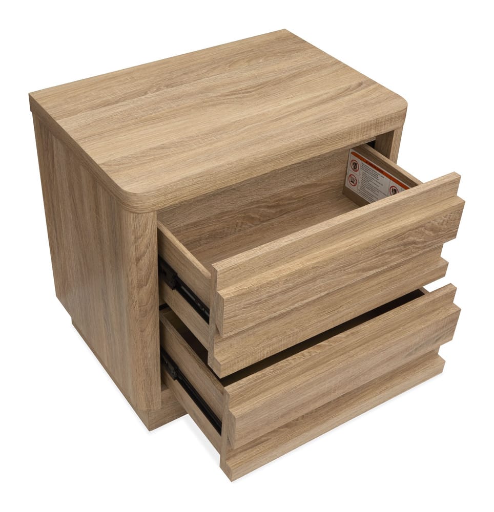 Magnussen - Brentwood Heights Provincial Brown Queen Panel Storage Bed With Nightstand - B6381-54A-KIT1 view 7