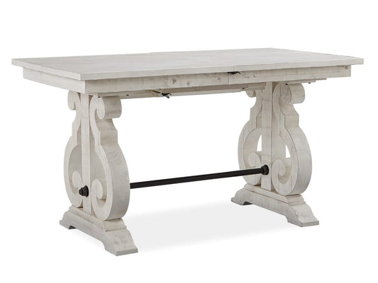 Magnussen - Bronwyn Alabaster Extendable Rectangular Counter Height Dining Table With 4 Counter Chairs - D4436-42-KIT1 view 2