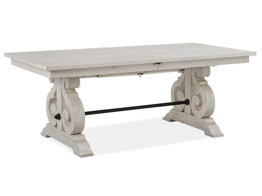 Magnussen - Bronwyn Alabaster Extendable Rectangular Dining Table With 6 Side Chairs Server And Dining Cabinet - D4436-20-KIT9 view 2