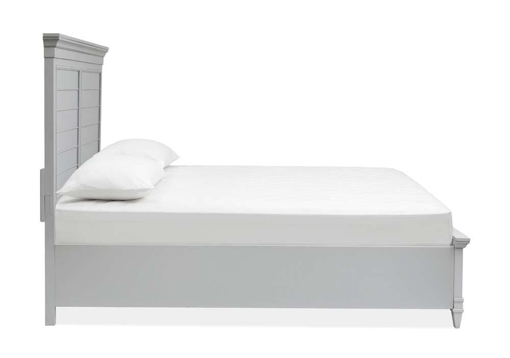 Magnussen - Charleston Complete Queen Panel Bed - Grey - B5611-54GY veiw 2