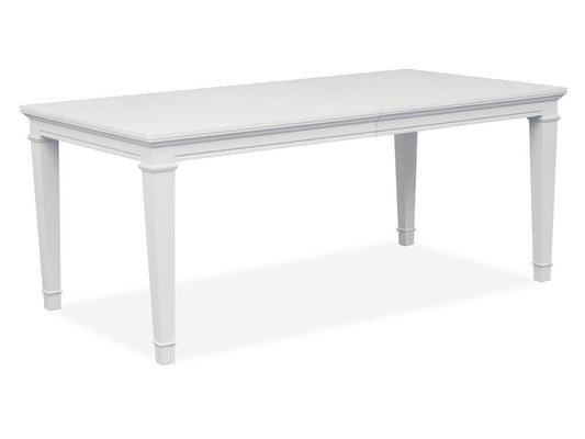 Magnussen - Charleston White Dove White Extendable Rectangular Dining Table With 6 Side Chairs And Server - D5611-20WH-KIT4 view 2