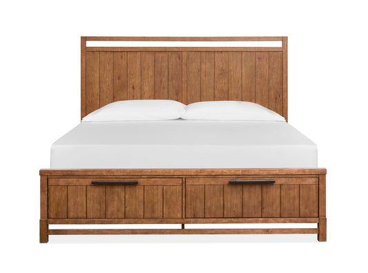 Magnussen - Conway Honey Wheat King Panel Storage Bed - B6422-64A view 2