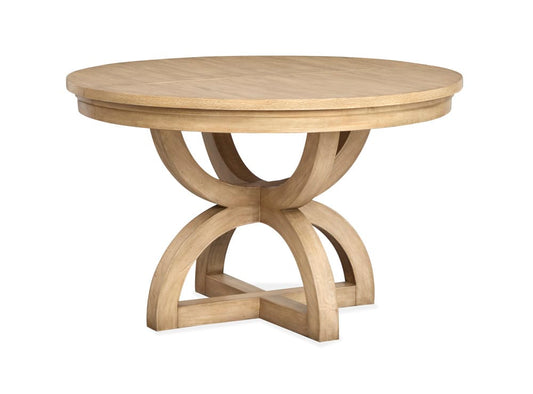 Magnussen - Coventry Honey Maple Extendable 48" Round Dining Table With 4 Side Chairs And 2 Host Chairs - D6480-22-KIT10 view 2