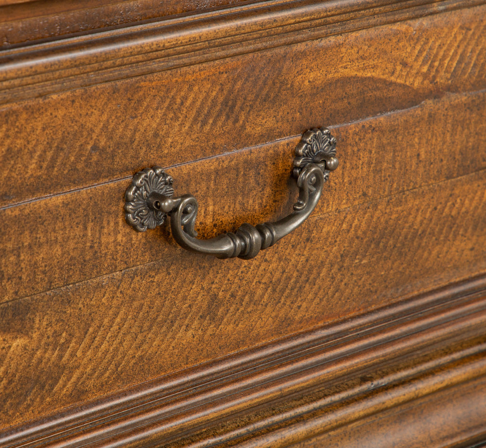 Magnussen - Durango Willadeene Brown King Upholstered Sleigh Storage Bed - B5133-62A view 4