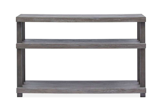 Magnussen - Eldridge Rectangular Sofa Table in Weathered Gravel - T4917-73 veiw 2