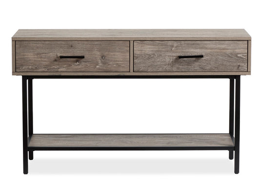 Magnussen - Fenwick Whitetail Brown And Smoke Glass Rectangular Sofa Table - T5962-73 view 2
