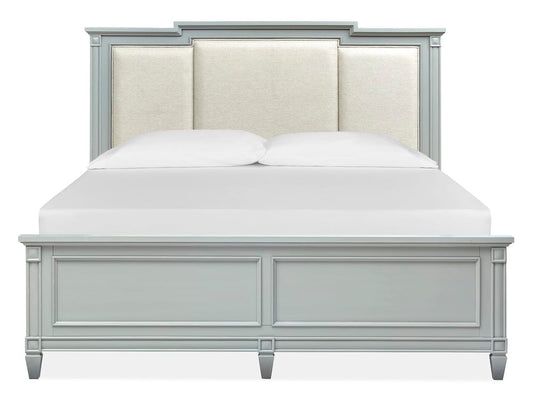 Magnussen - Glenbrook Pebble California King Upholstered Panel Bed - B5668-75 view 2