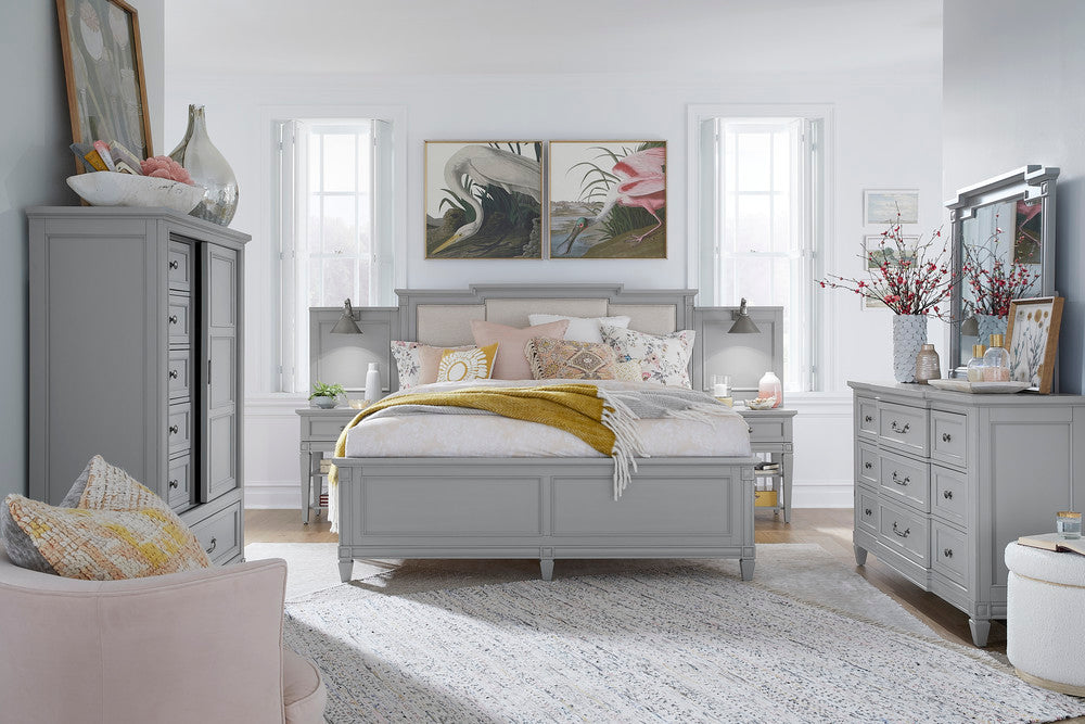 Magnussen - Glenbrook Pebble Queen Upholstered Wall Bed - B5668-55B view 6