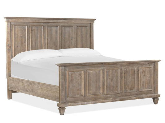 Magnussen - Lancaster Dovetail Grey King Panel Bed 2 Nighstands Drawer Dresser With Landscape Mirror And Gentleman'S Chest - B4352-64-KIT6 view 2