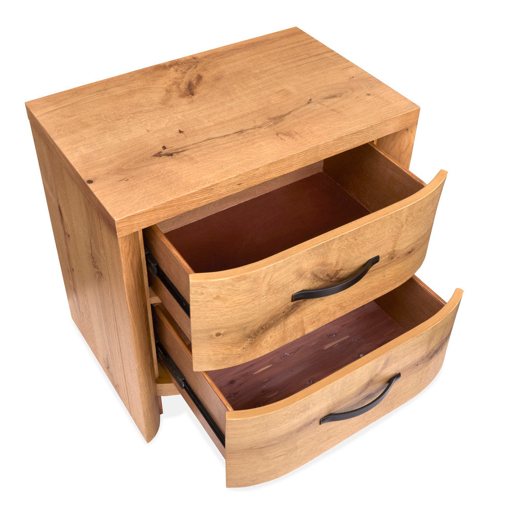 Magnussen - Laramie Honey Wheat King Panel Storage Bed With 2 Nightstands - B6433-64A-KIT2 view 8