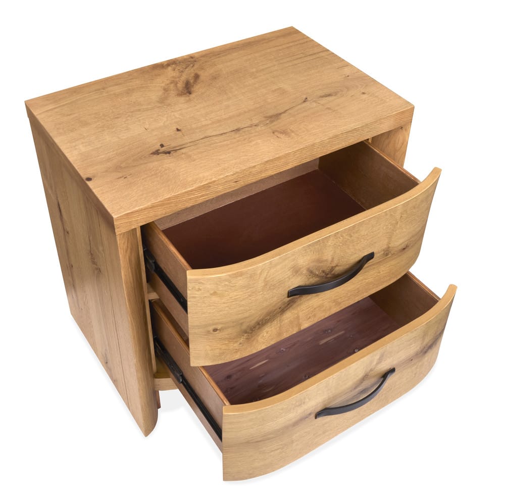 Magnussen - Laramie Honey Wheat King Panel Storage Bed With Nightstand - B6433-64A-KIT1 view 8