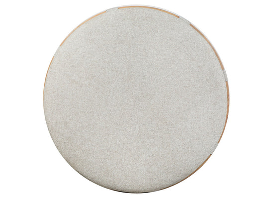 Magnussen - Lindon Belgian Wheat Grey Round Cocktail Table With Casters - T5570-45G view 2