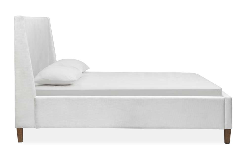 Magnussen - Lindon Complete King White Upholstered Island Bed - B5570-60W veiw 2