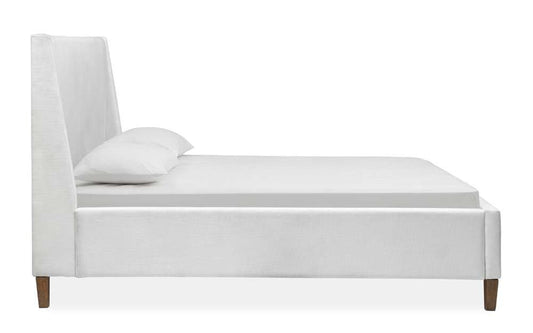 Magnussen - Lindon Complete Queen White Upholstered Island Bed - B5570-50W veiw 2