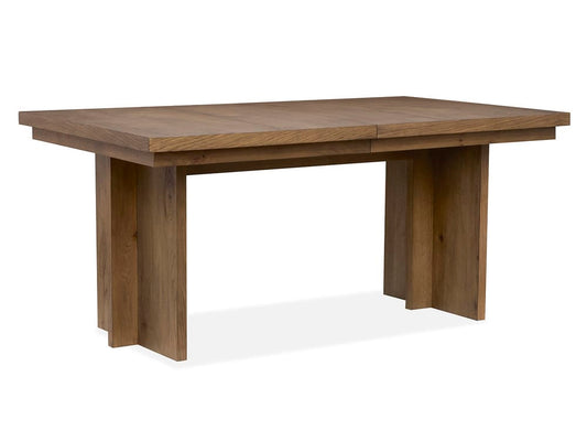 Magnussen - Marcel Harvest Brown Extendable Trestle Dining Table With 2 Side Chairs Bench And Buffet - D6378-21-KIT8 view 2