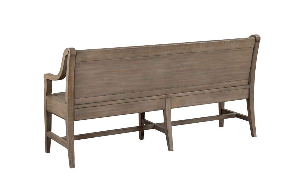 Magnussen - Paxton Place Bench w/Back - D4805-79 veiw 3