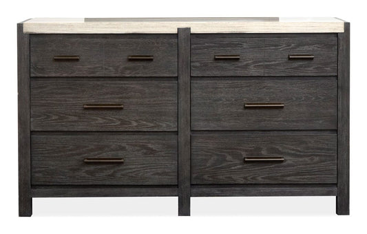 Magnussen - Plum Creek Ravenwood Black Drawer Dresser - B5990-20 view 2