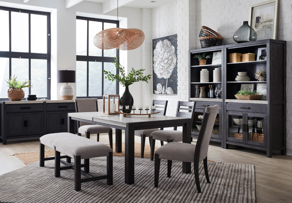 Magnussen - Plum Creek Ravenwood Black Rectangular Dining Table - D5990-20 view 7