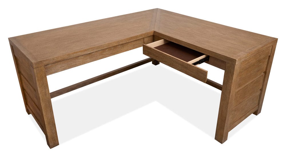 Magnussen - Plum Creek Sierra Brown L Desk - H5768-04 view 6