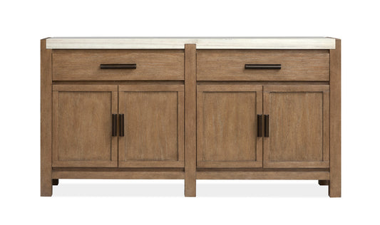 Magnussen - Plum Creek Sierra Brown Sideboard - D5768-12 view 2