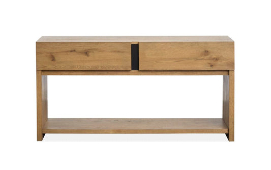 Magnussen - Ripley Rustic Caramel And Dark Bronze Rectangular Sofa Table - T6421-73 view 2