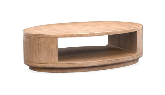 Magnussen - Sanford Chateau Brown Oval Cocktail Table With 2 End Table And Console Sofa Table - T6318-47KIT3 view 2