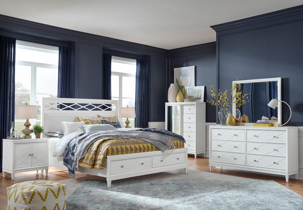 Magnussen - Springhouse Whisper White Door Nightstand - B5993-03 view 11